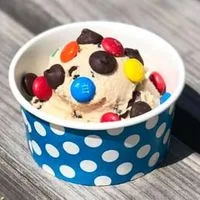 The Snowy Churro edible cookie dough
