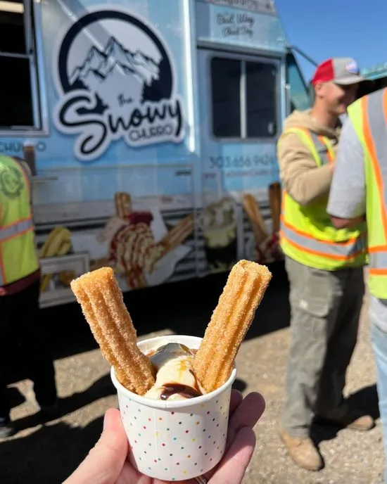 Corporate event catering with The Snowy Churro food truck